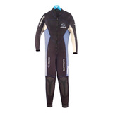 Neoprene M Seasub Premium 5mm Macacão Roupa Mergulho