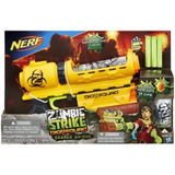 Nerf Zombie Strike Biosquad Com 3 Dardos - 1 Refil - Hasbro