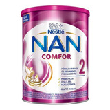 Nestlé Nan Comfor 2 Fórmula Infantil Em Pó Sem Glúten Lata 800gr