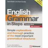 New English Grammar In Steps Practive Book With Answers - Ri: For Pre Intermediate To Upper Inrermediate Students, De David Bolton. Editora Fortun E Granchelli Ltda, Capa Mole, Edição 2 Em Inglês