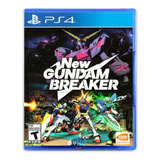 New Gundam Breaker - Ps4 - Mídia Física - Lacrado