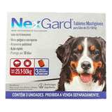 Nexgard Cachorro 3 Doses 25 Kg