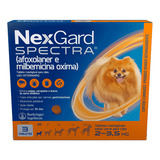 Nexgard Spectra Antipucompatívelas E Vermífugo Cães