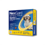 Nexgard Spectra Antipulgas Vermífugo Cães De 3,6 - 7,5kg