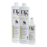 Ng De France 2 Fast Liss 1000ml + Thermo Repair 200ml