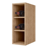 Nicho Aéreo Adega Vertical 20cm Riad Castanho - Lumil
