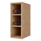 Nicho Aéreo Adega Vertical 20cm Riad Castanho - Lumil
