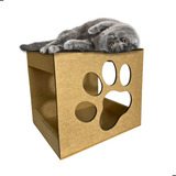 Nicho Casa Para Gato Em Mdf (p) Cor Mdf 6mm