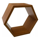 Nicho Colmeia Hexagonal 4 Peças Mdf