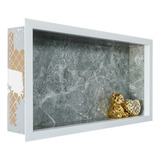 Nicho Porcelanato Banheiro Cinza 30x60 Envio Imediato Oferta
