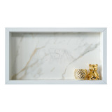 Nicho Porcelanato Branco 30x60 Banheiro Envio Imediato