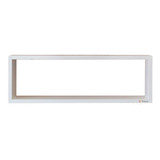 Nicho Retangular Coleções 50x20x15 Mdf Branco