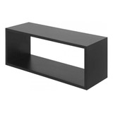 Nicho Retangular Preto 120x30 Altura X 25cm Profundidade.
