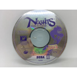 Nights Into Dreams Sega Saturno Original Americano Mídia