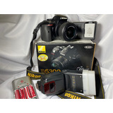 Nikon D5300 18-55 + Flash