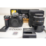 Nikon D7000 Com Lente Sigma Dc