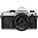 Nikon Fm Analógica/lente Nikkor 35-70/flash Nikon