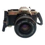Nikon Fm10 Câmera + Lente Nikon