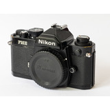 Nikon Fm2 Preta + 50mm F/1.8 Ais + Flash + Filme (revisada)
