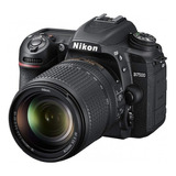Nikon Kit D7500 + Lente 18-140mm