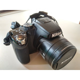 Nikon P500 - Lente Arranhada E Sem Bateria