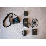 Nikon Profissional D3200 Dslr - 35mm - 18-55mm - 70-300mm