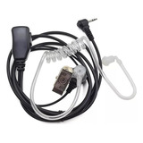 Nilbas Fone De Ouvido Para Radio Comunicador Motorola Microfone Talkabout Ptt Lapela Silicone Walkie Talkie Auricular Tubo Acusticot210 T402 T470 T460 P1 (tubo Acústico)