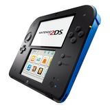 Nintendo 2ds Preto E Azul Desbloqueado