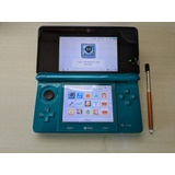 Nintendo 3ds Aqua Blue Usado +