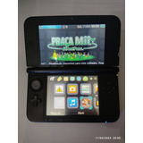 Nintendo 3ds Xl Preto Na Caixa Original + 2 Jogos Pokémon 