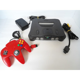 Nintendo 64 - Original - Único Dono! Console, Controle, Fonte E Cabos