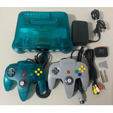 Nintendo 64 - Sabores Anis - 2 Controles + Expansion Pak