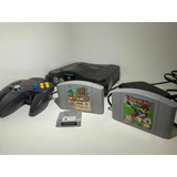 Nintendo 64 2 Jogos Originais 1 Controle Original Gamer