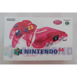 Nintendo 64 Clear Red N64 Sabores