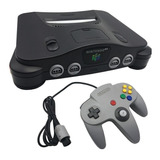 Nintendo 64 Com 1 Controle Original & 1 Jogo De Brinde