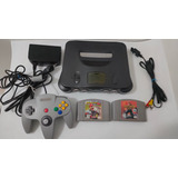 Nintendo 64 Completo Desbloqueado N64 Funcionando Mario Kart
