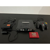 Nintendo 64 + Mod Rgb Gamescare + Everdrive + Controle 100%