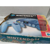 Nintendo 64 N64 Eua + Caixa Original + Jumper Pack + 1 Transfer Pack + 1 Memory Card + 2 Controles + 3 Jogos + 1 Fonte + 1 Cabo Av - Leia O Anuncio