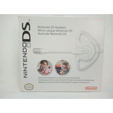 Nintendo Ds Headset Original Acessório Lacrado 