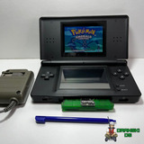 Nintendo Ds Lite Black + Pokémon Emerald Gba