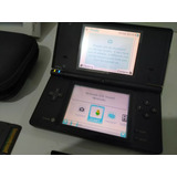 Nintendo Dsi Black + 2 Cases + 1 Carregador + 2 Canetas + 1 Jogo Original + Cartão R4 - Leia O Anuncio
