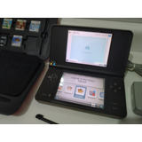 Nintendo Dsi Xl Bronze + Case Rigido + 1 Caneta, 2 Cartões Sd 32 E 64 Gb + Fonte + 4 Jogos Originais - Leia O Anuncio