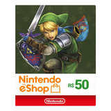 Nintendo Eshop Cartão Gift Card Digital Envio Imediato