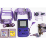 Nintendo Game Boy Color Com Acessórios