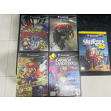 Nintendo Game Cube Preto Nacional Bivolt Com 5 Jogos