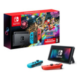 Nintendo Nintendo Switch Switch 32gb Mario Kart 8 Deluxe Cor Vermelho-néon, Azul-néon E Preto 2018