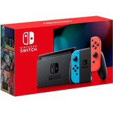 Nintendo Nintendo Switch Switch 32gb Standard Cor Vermelho-néon, Azul-néon E Preto