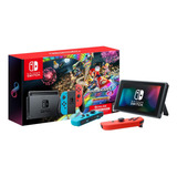 Nintendo Switch 32gb Neón Ed. Mario Kart 8 - Lacrado