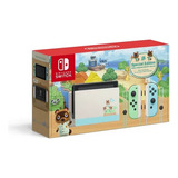 Nintendo Switch Animal Crossing [semi-novo] + Acessórios