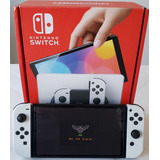 Nintendo Switch Branco Oled Chip Sd 256gb